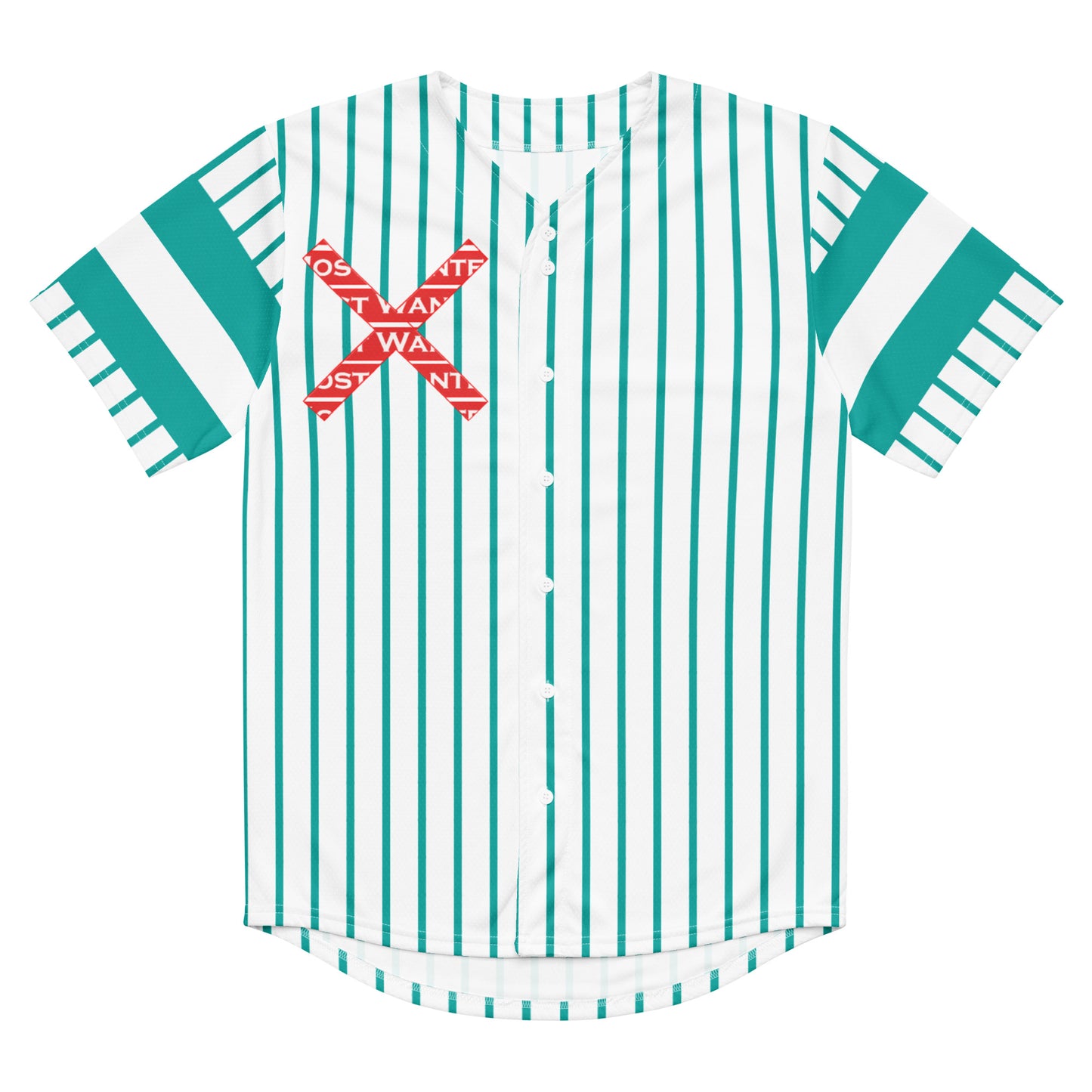 X Marks Most Wanted-Baseball Jersey #3