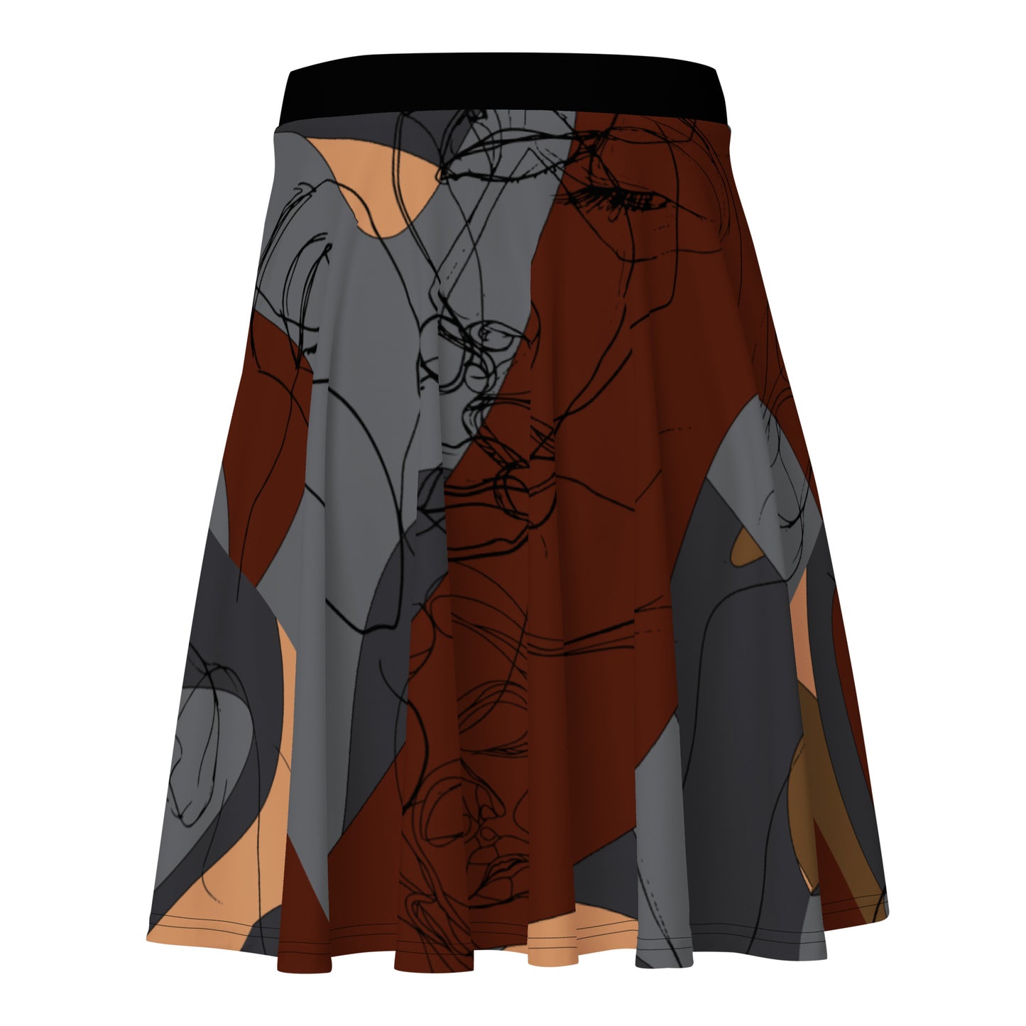 Trace My Beauty- Skater Skirt #5