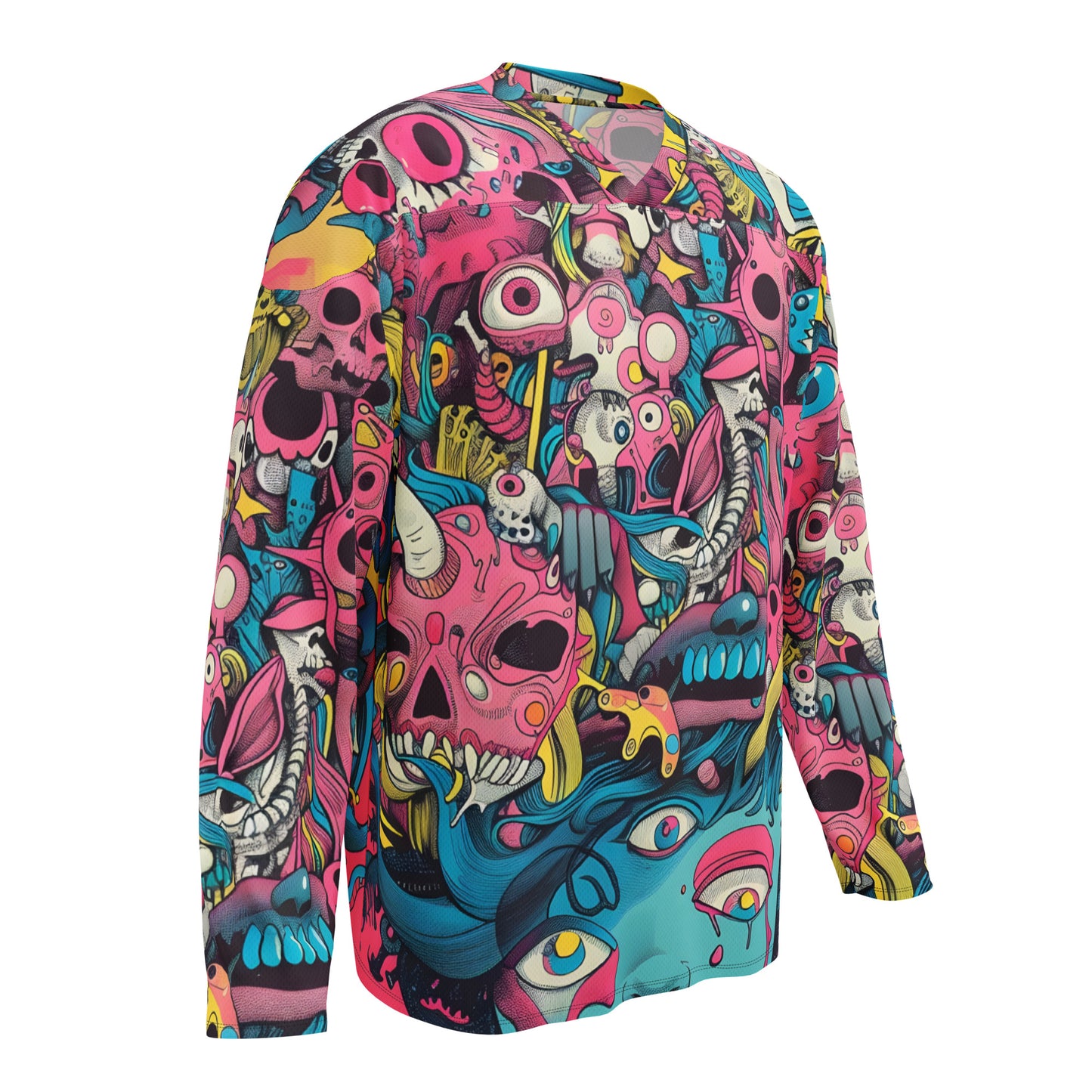 ITS A WEIRD WORLD (Most Wanted) #6 Hockey Jersey