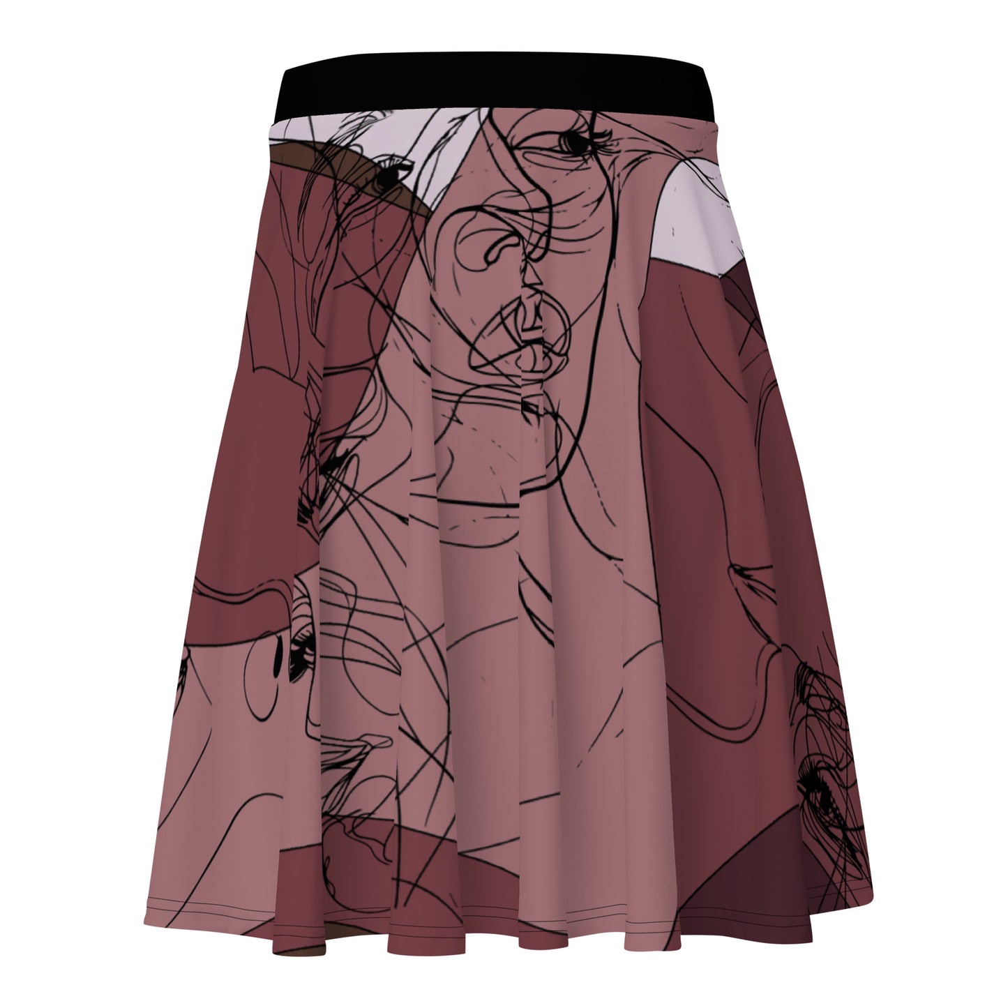 Trace My Beauty- Skater Skirt #4