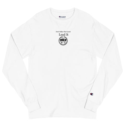 (Phrases) Don't Follow the Crowd, Lead It- Most Wanted University (Embroidery)