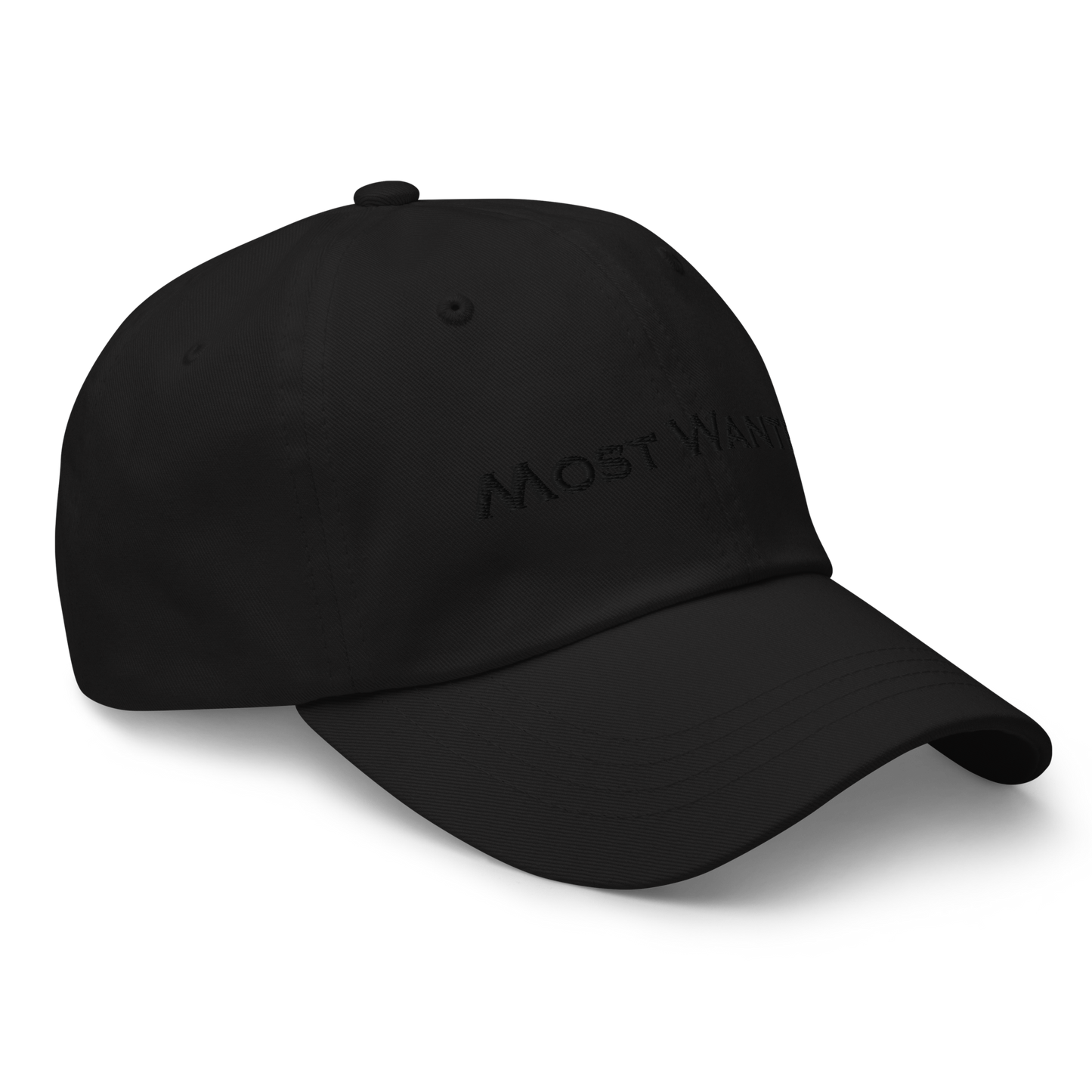 ORIGINAL BLACK MOST WANTED DAD HAT