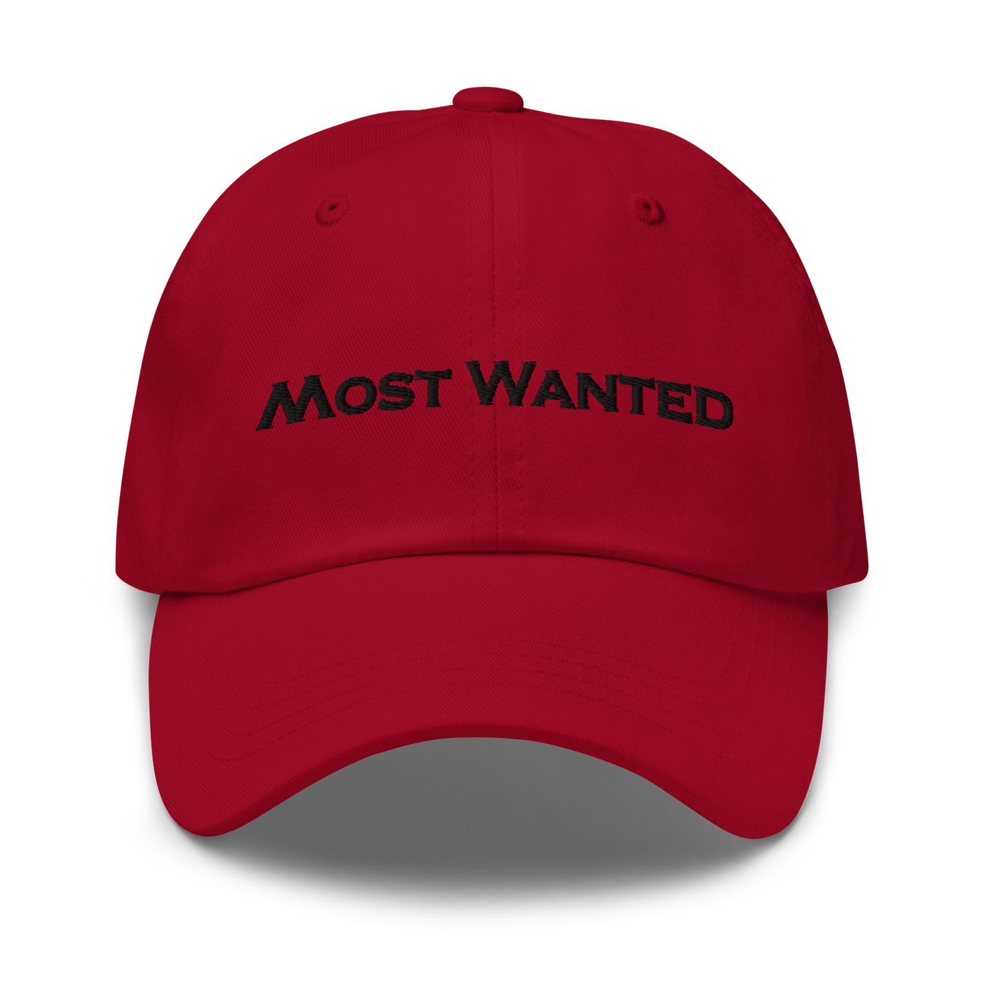 ORIGINAL BLACK MOST WANTED DAD HAT