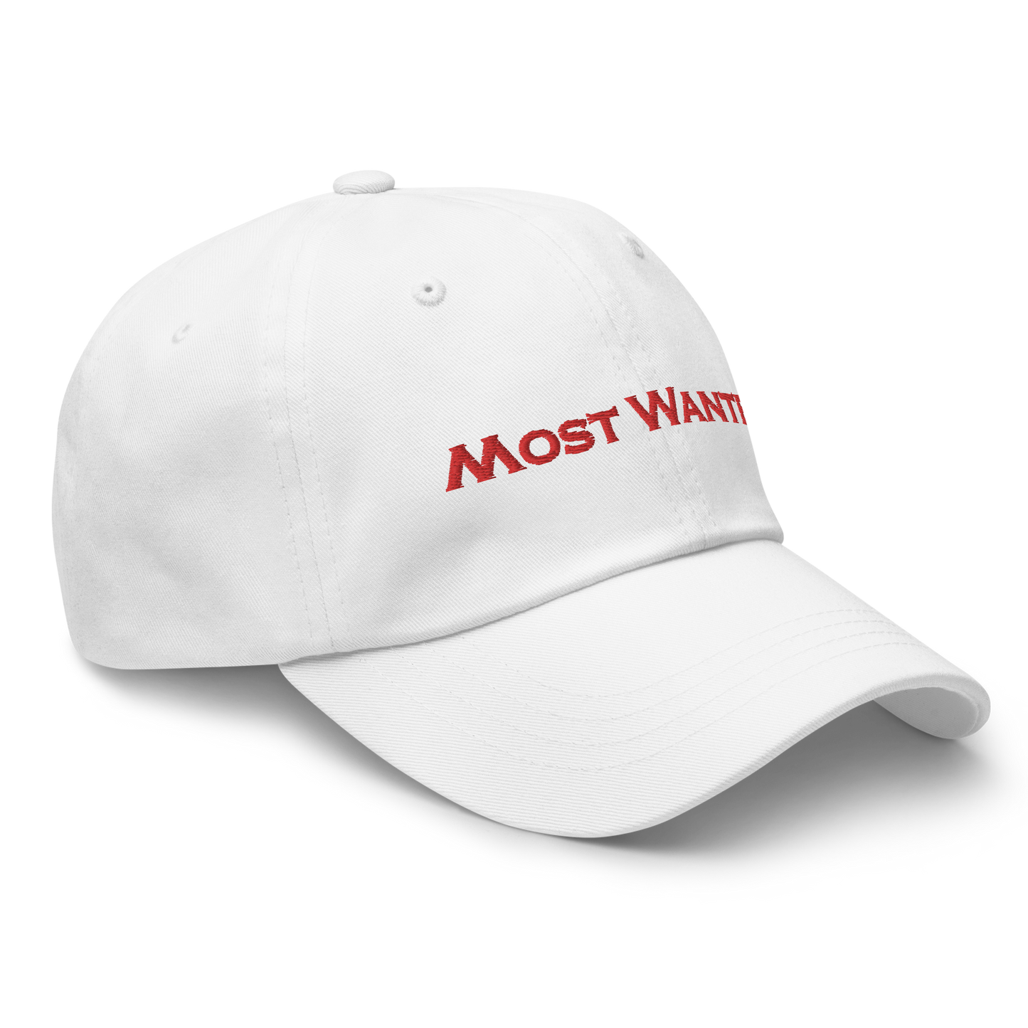 ORIGINAL RED MOST WANTED DAD HAT