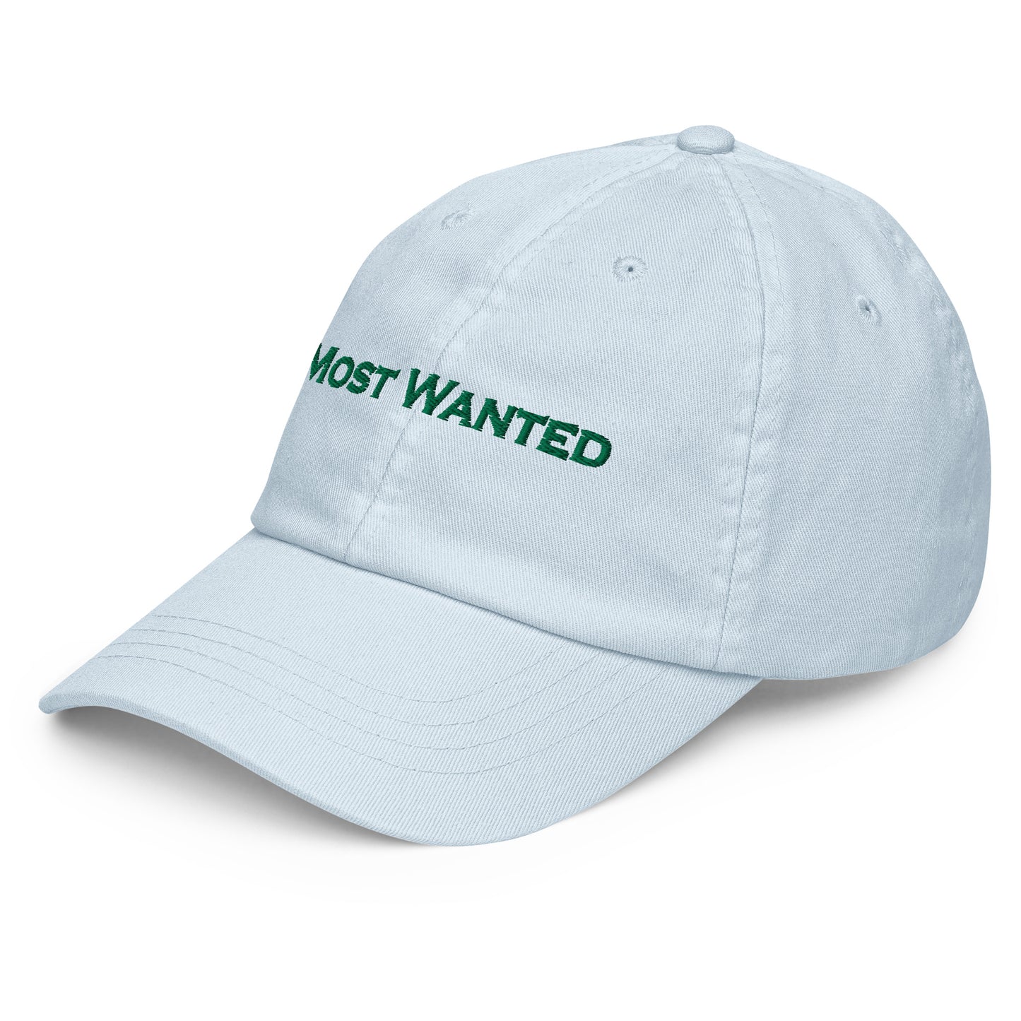 Green Embroidered "Most Wanted" Chill🥶🥶🥶 Bucket Hat