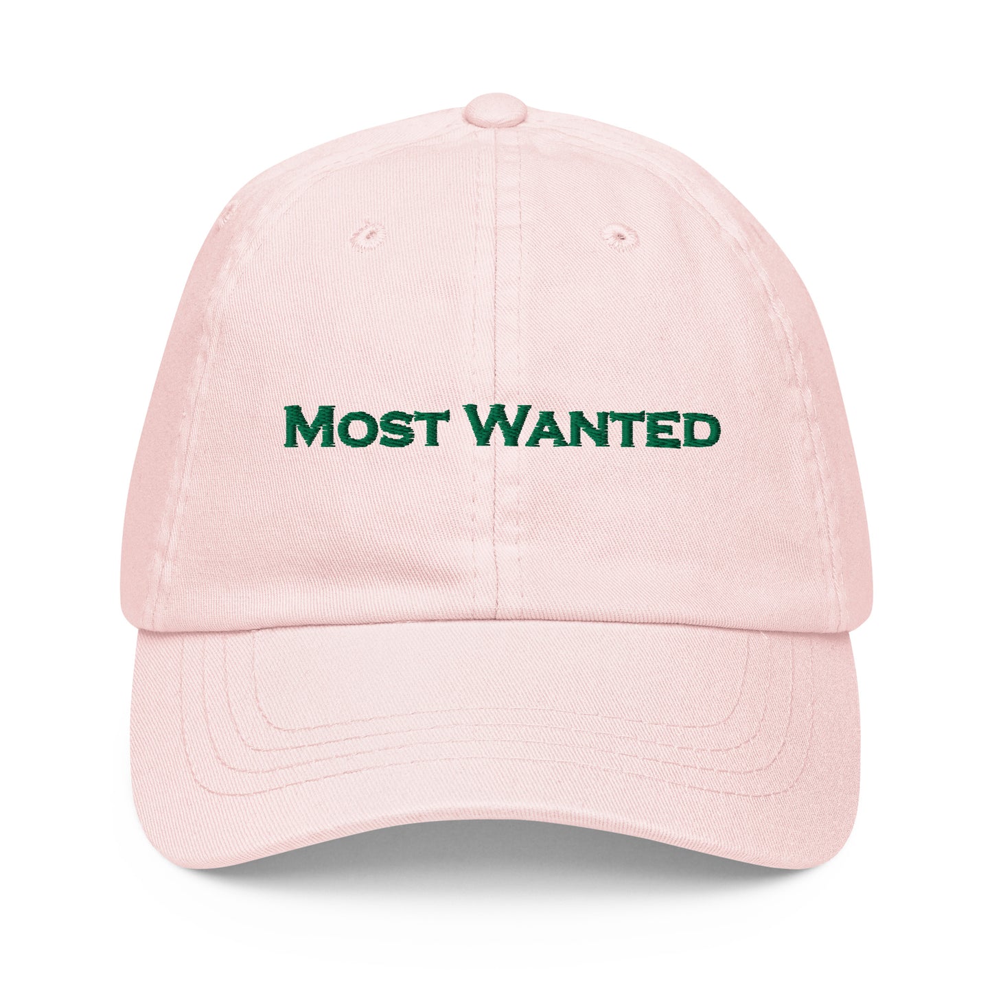Green Embroidered "Most Wanted" Chill🥶🥶🥶 Bucket Hat