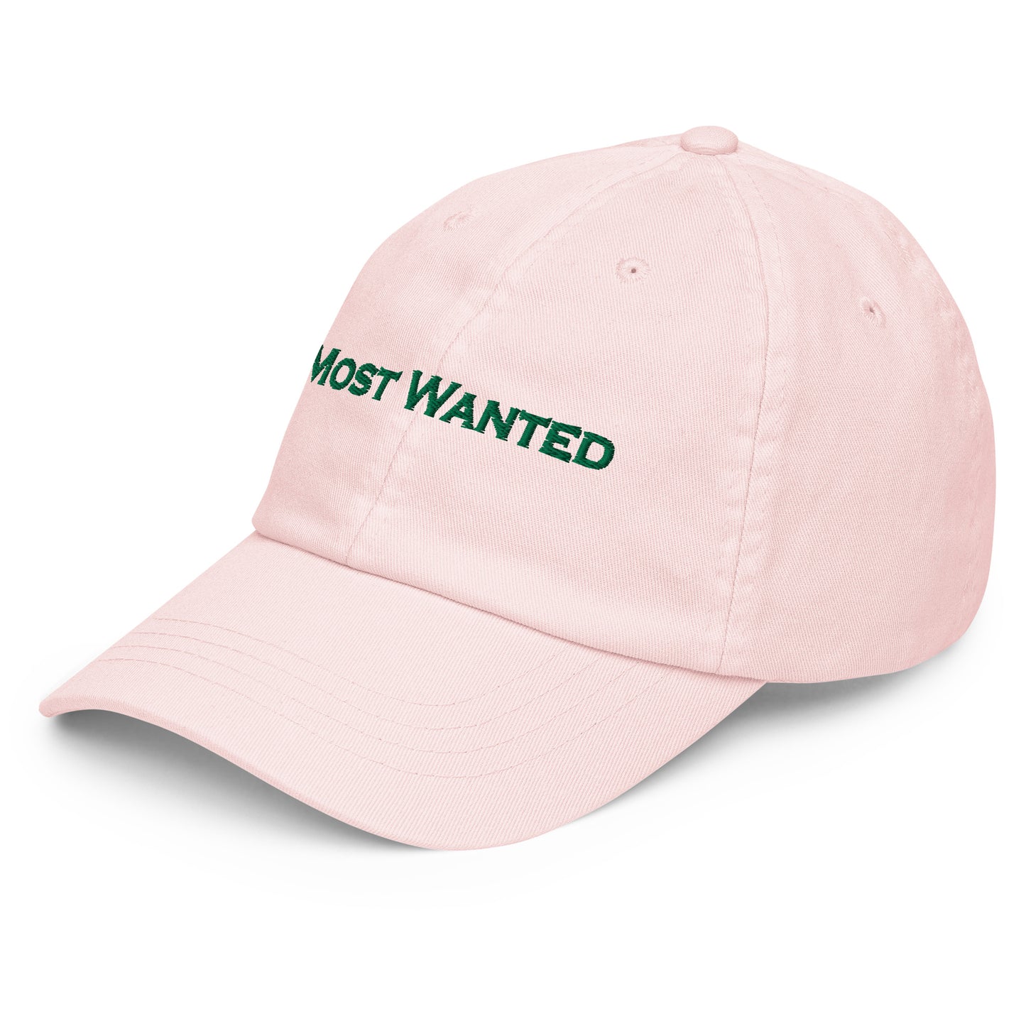 Green Embroidered "Most Wanted" Chill🥶🥶🥶 Bucket Hat