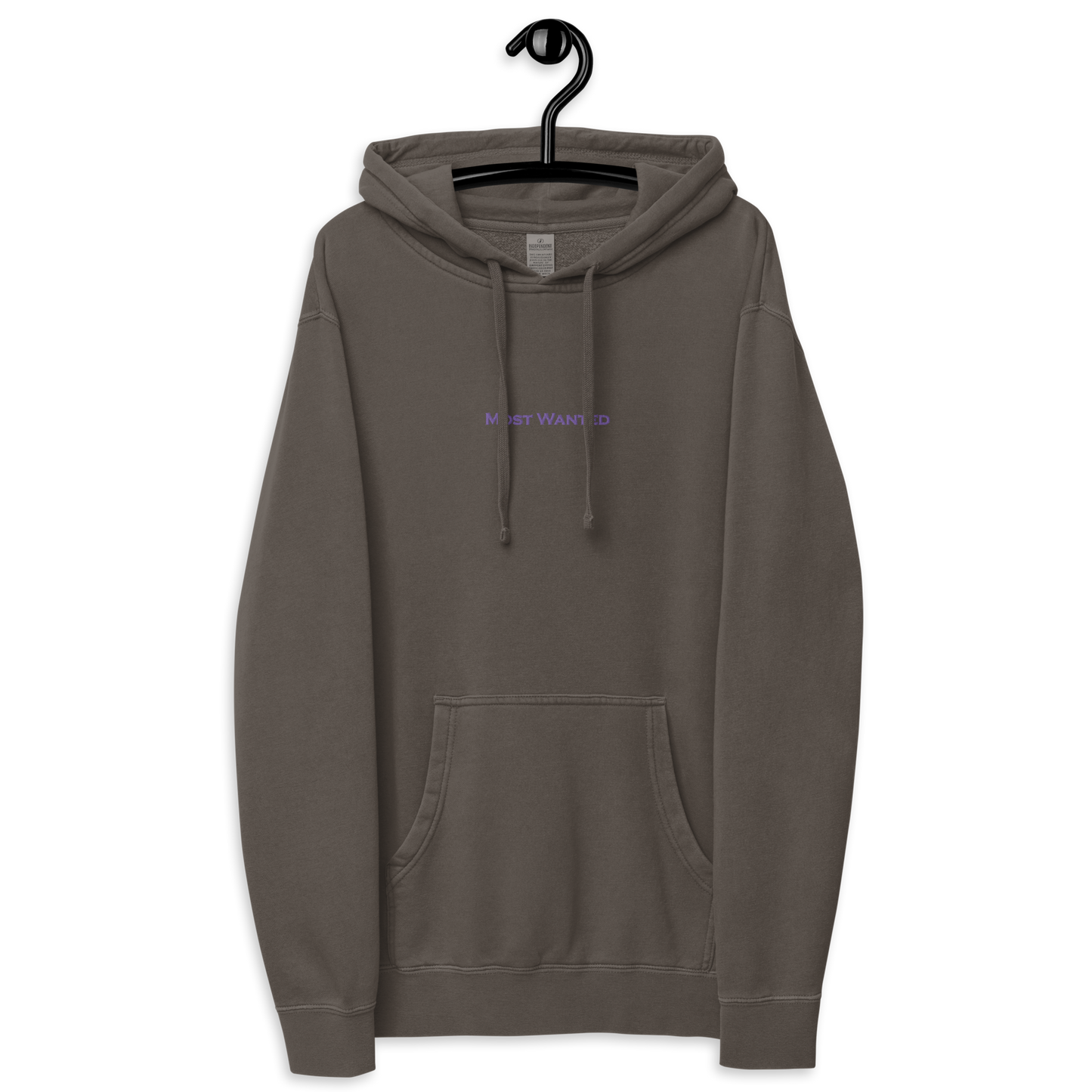 MOST WANTED HOODIE PURPLE EMBROIDERED MOST WANTED "CHILL 🥶🥶🥶"