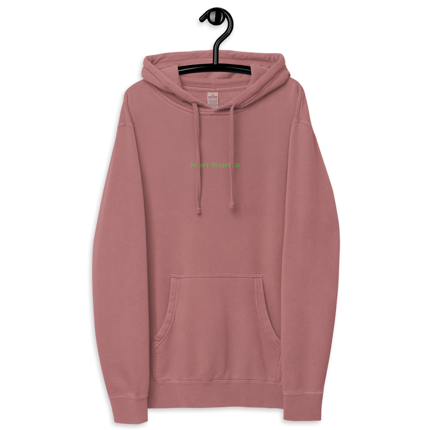 MOST WANTED HOODIE  GREEN EMBROIDERED MOST WANTED "CHILL 🥶🥶🥶"